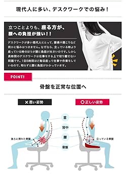 Amazon.co.jp: ヘルスケア座布団 健康クッション 低反発 超通気